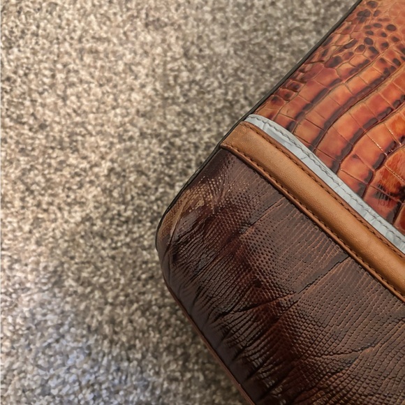 Brahmin Multi-Tone Leather Tote - Picture 6 of 7